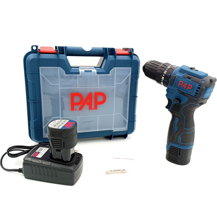 دریل شارژی پی ای پی موتور براشلس